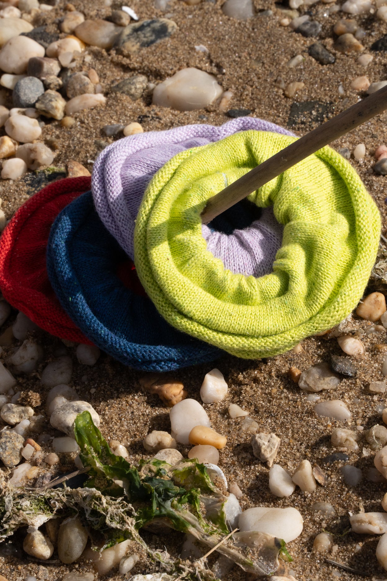 Kid's Cotton Hemp Silk Scrunchies